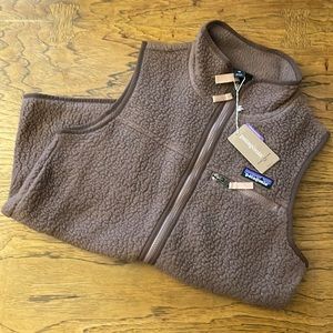 Patagonia Retro Pile Vest - Dusky Brown XS